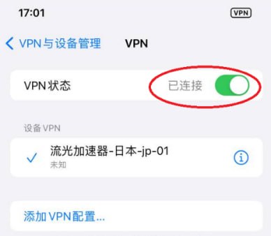 VPN 已连接